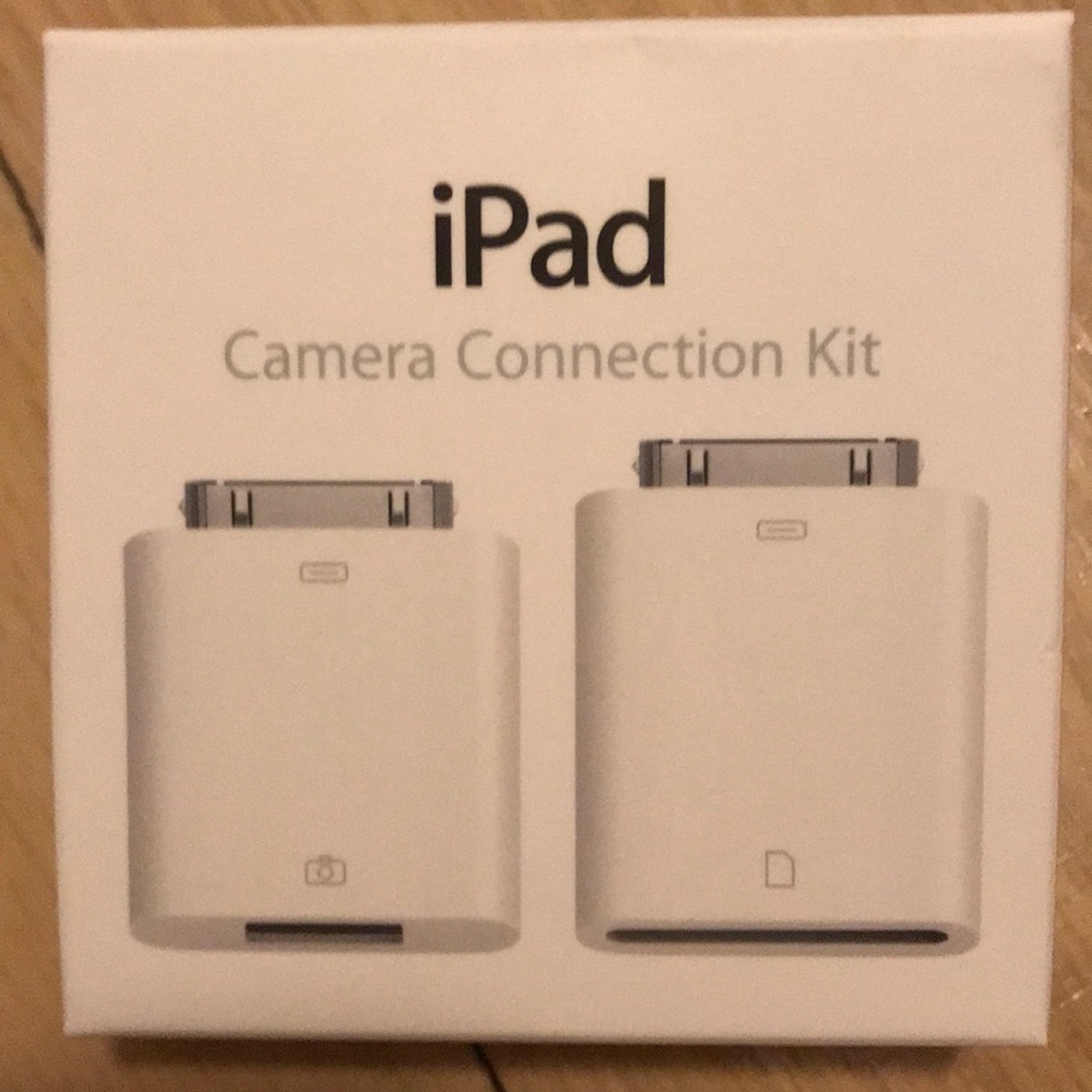 iPad camera connection kit